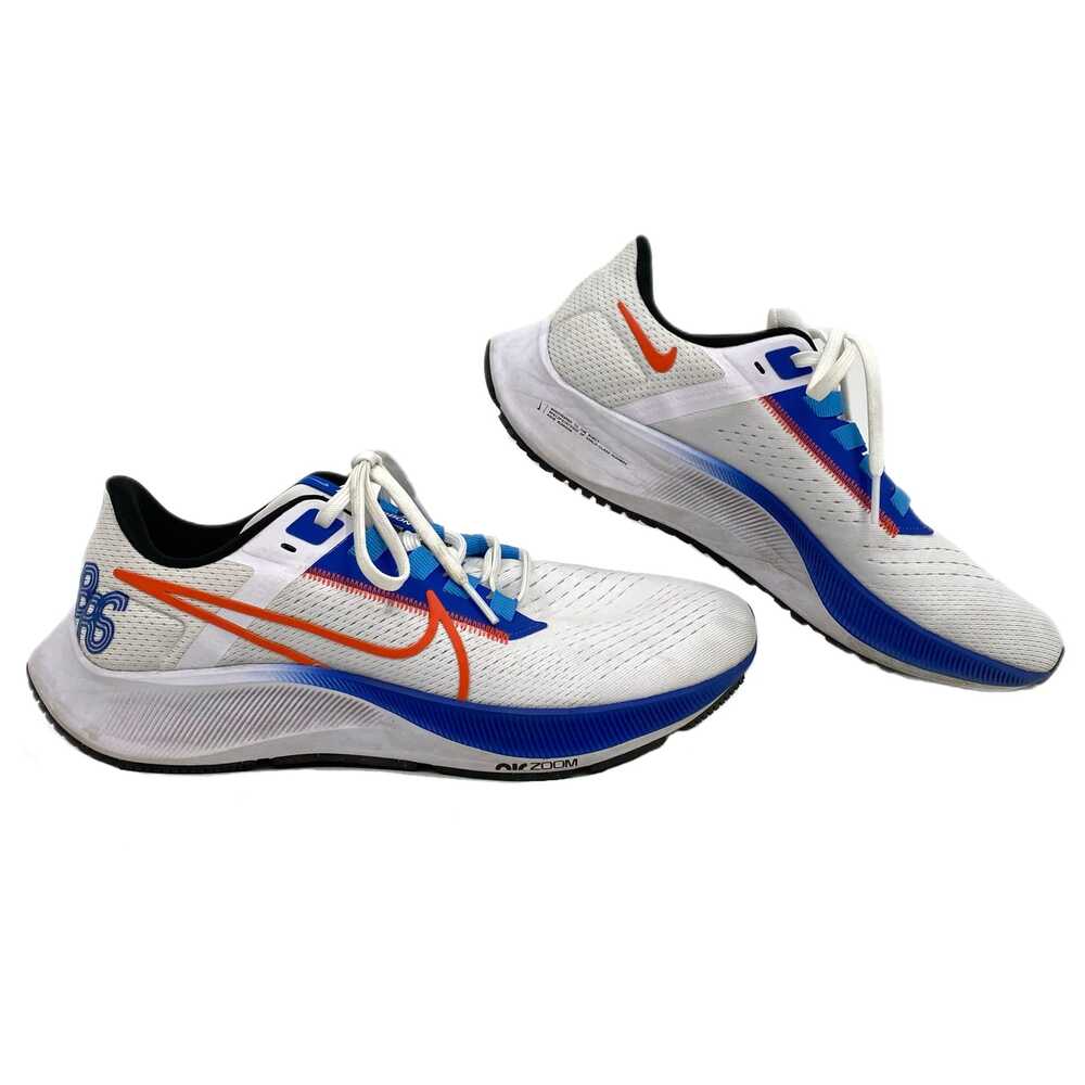 Nike White Blue Air Zoom Pegasus 38 Sneakers | Size 7.5